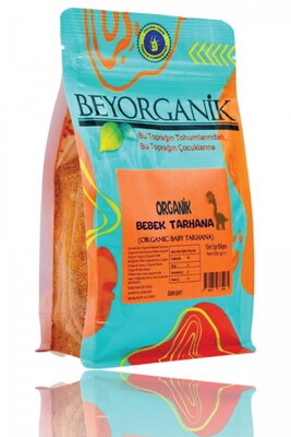 Beyorganik Organik Bebek Tarhanası 500 gr + Organik Arpa Şehriye 300 gr