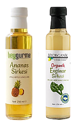 Beyorganik Detoks & Ferah İçim Sirke Seti (Ananas + Enginar) * 2'li Doğal Fermente
