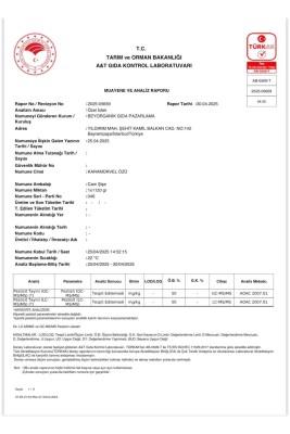 Beygurme Karamürverli Karadut Özü 250 ml (Pestisit Analizli)