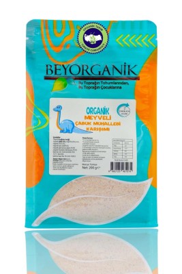 Beyorganik Organik Meyveli Muhallebi Karışımı 200 gr - PESTİSİT VE AFLATOKSİN ANALİZLİ - 1