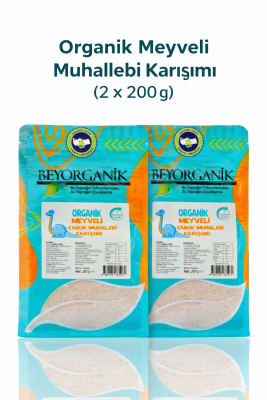 Beyorganik Organik Meyveli Muhallebi Karışımı 200 gr - 2 x 200 gr - 1
