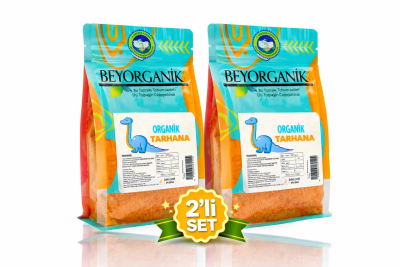 BEYORGANİK Organik Tarhana 500 gr * 2 adet (Toplam 1000 gr) – Bebek Ek Gıda İçin