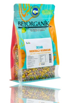 Beyorganik Sebzeli Kuskus 285 gr - PESTİSİT VE AFLATOKSİN ANALİZLİ - 1