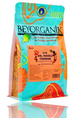 Beyorganik 10 Sebzeli Tarhana 200 gr - PESTİSİT VE AFLATOKSİN ANALİZLİ - 1