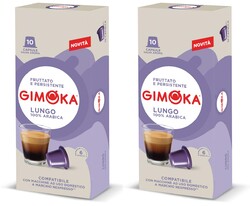 Gimoka - Gimoka Lungo Kapsül Kahve 10 X 2 Yoğunluk : 6 