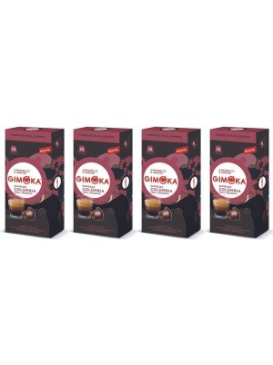 Gimoka Nespresso Uyumlu Alüminyum Kapsül Kahve Colombia 10'lu - Yoğunluk 7 (4 ADET)