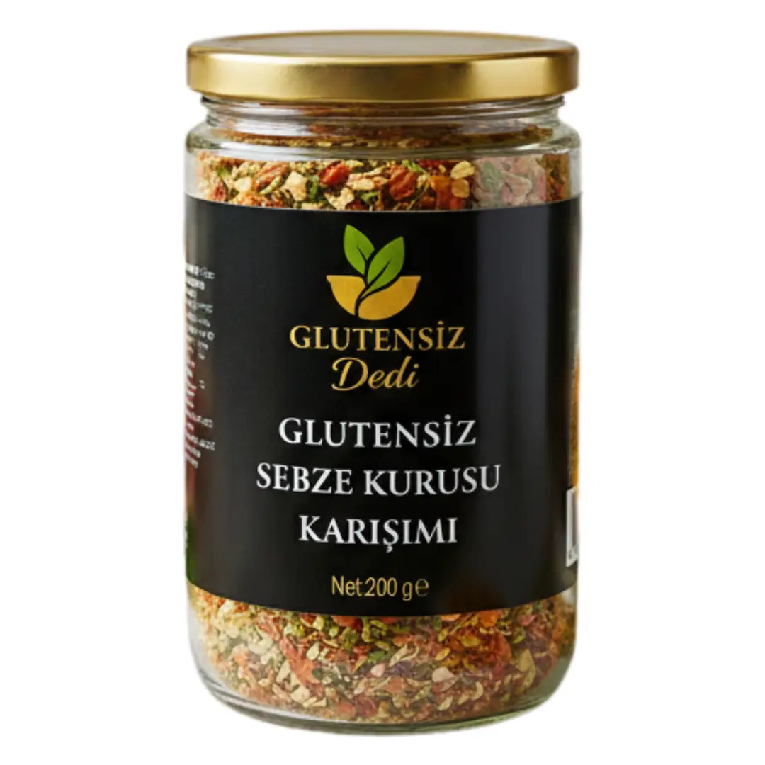 Glutensiz Sebze Kurusu Karışımı 200 g – Glutensiz Dedi