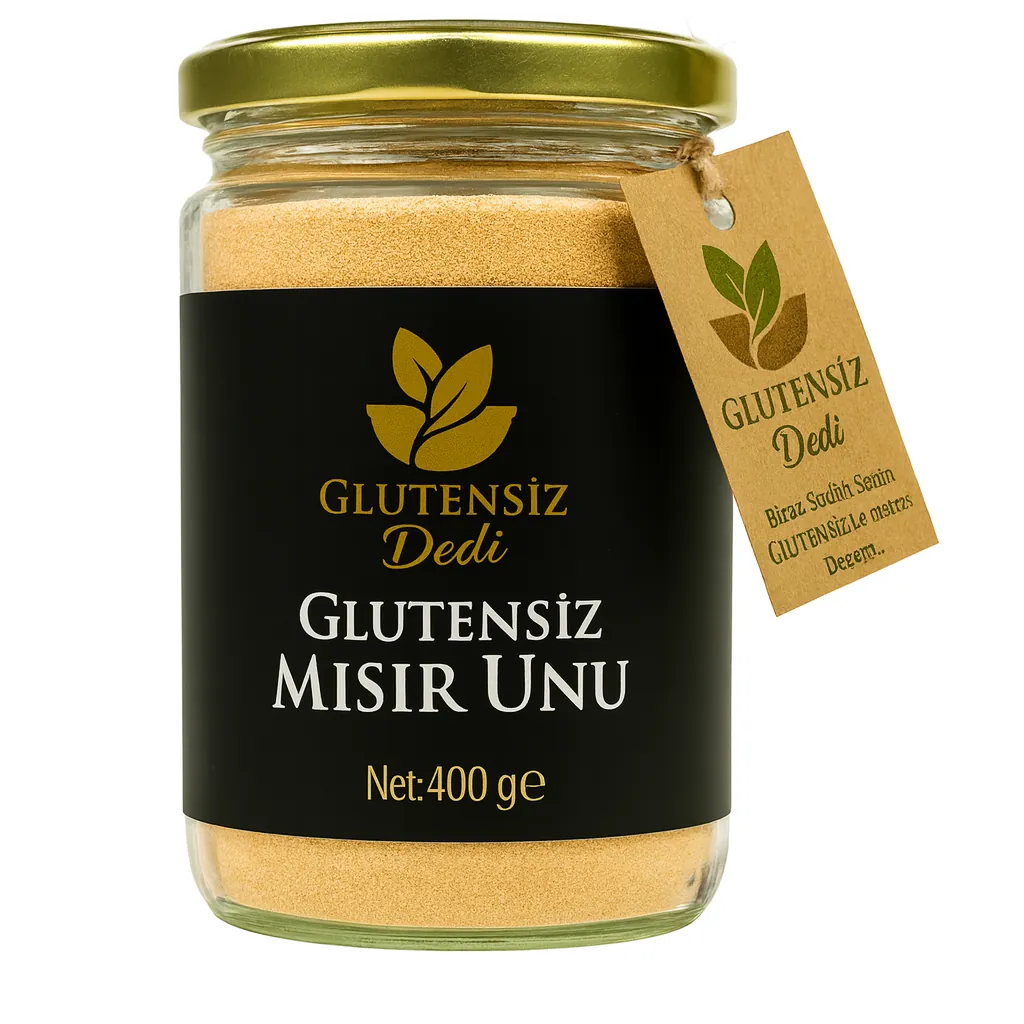 Glutensiz Dedi - Glutensiz Mısır Unu 400 g – Glutensiz Dedi