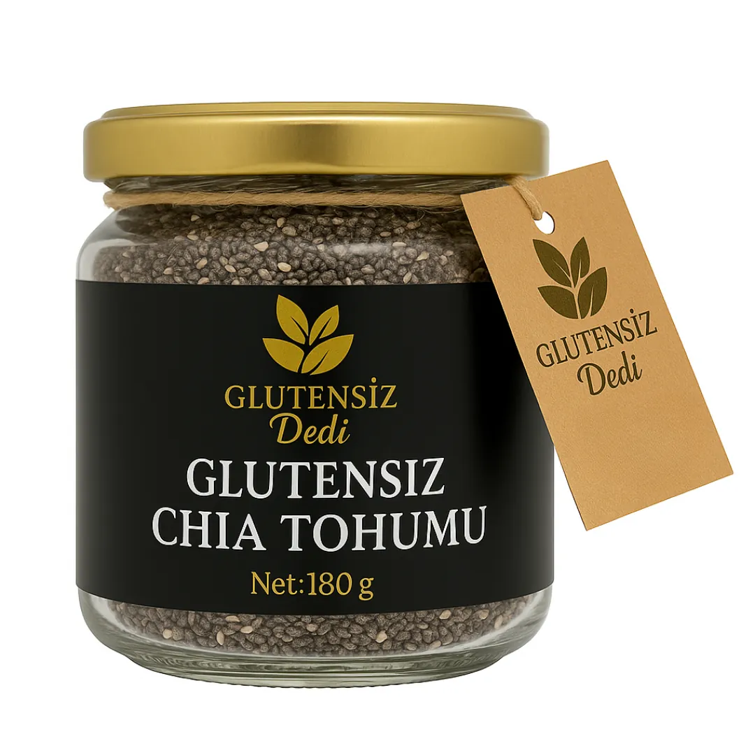 Glutensiz Chia Tohumu 180 g – Glutensiz Dedi