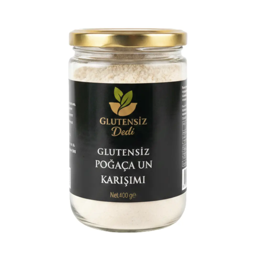 Glutensiz Dedi - Glutensiz Poğaça Unu Karışımı 400 g – Glutensiz Dedi
