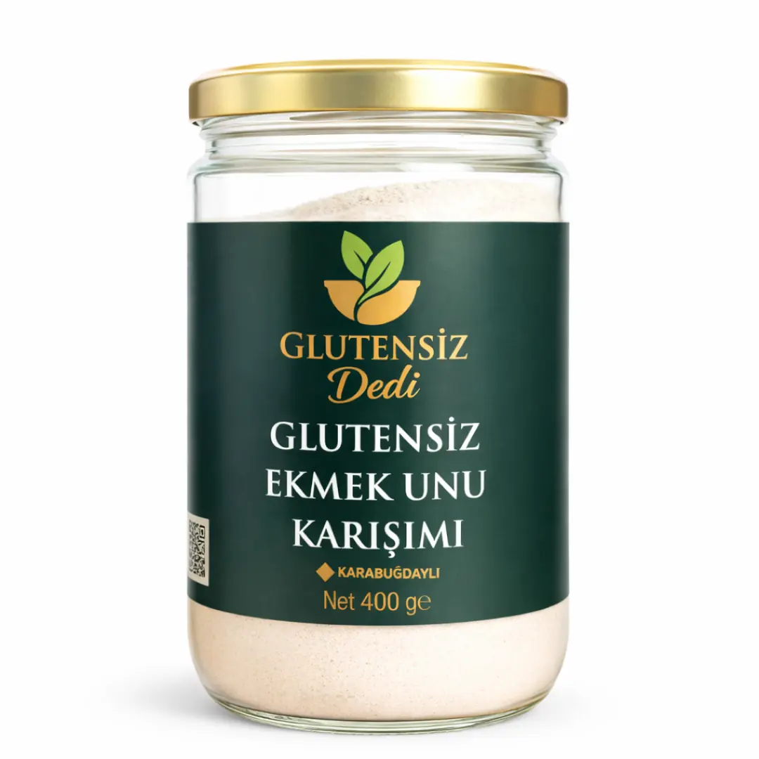 Glutensiz Dedi - Glutensiz Karabuğdaylı Ekmek Unu Karışımı 400 g - Glutensiz Dedi