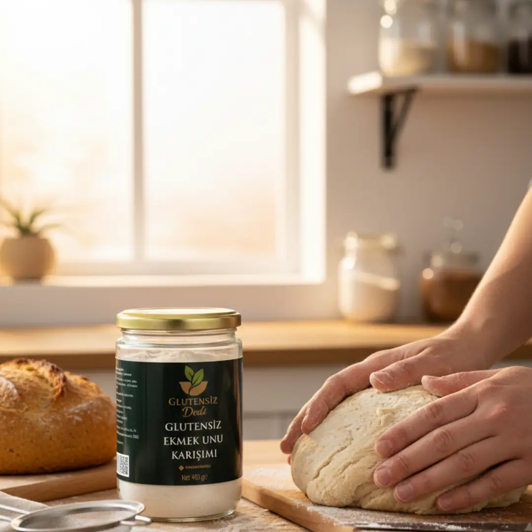 Glutensiz Karabuğdaylı Ekmek Unu Karışımı 400 g - Glutensiz Dedi