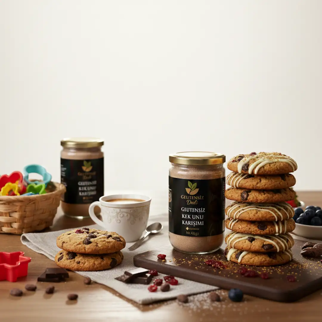 Glutensiz Şekersiz Kek Unu Karışımı 400 g – Glutensiz Dedi