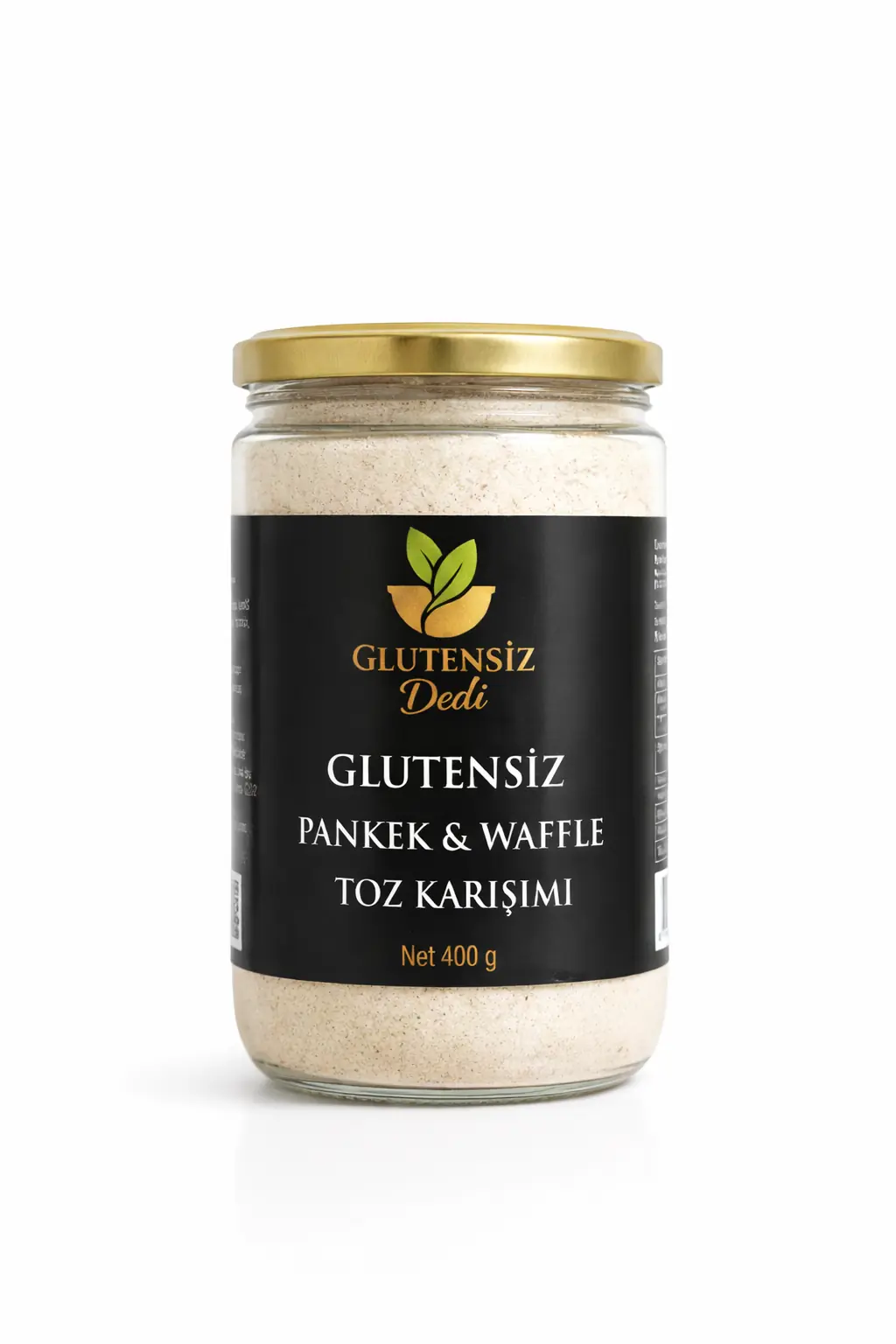 Glutensiz Dedi - Glutensiz Pankek & Waffle Toz Karışımı (400 g) - Glutensiz Dedi
