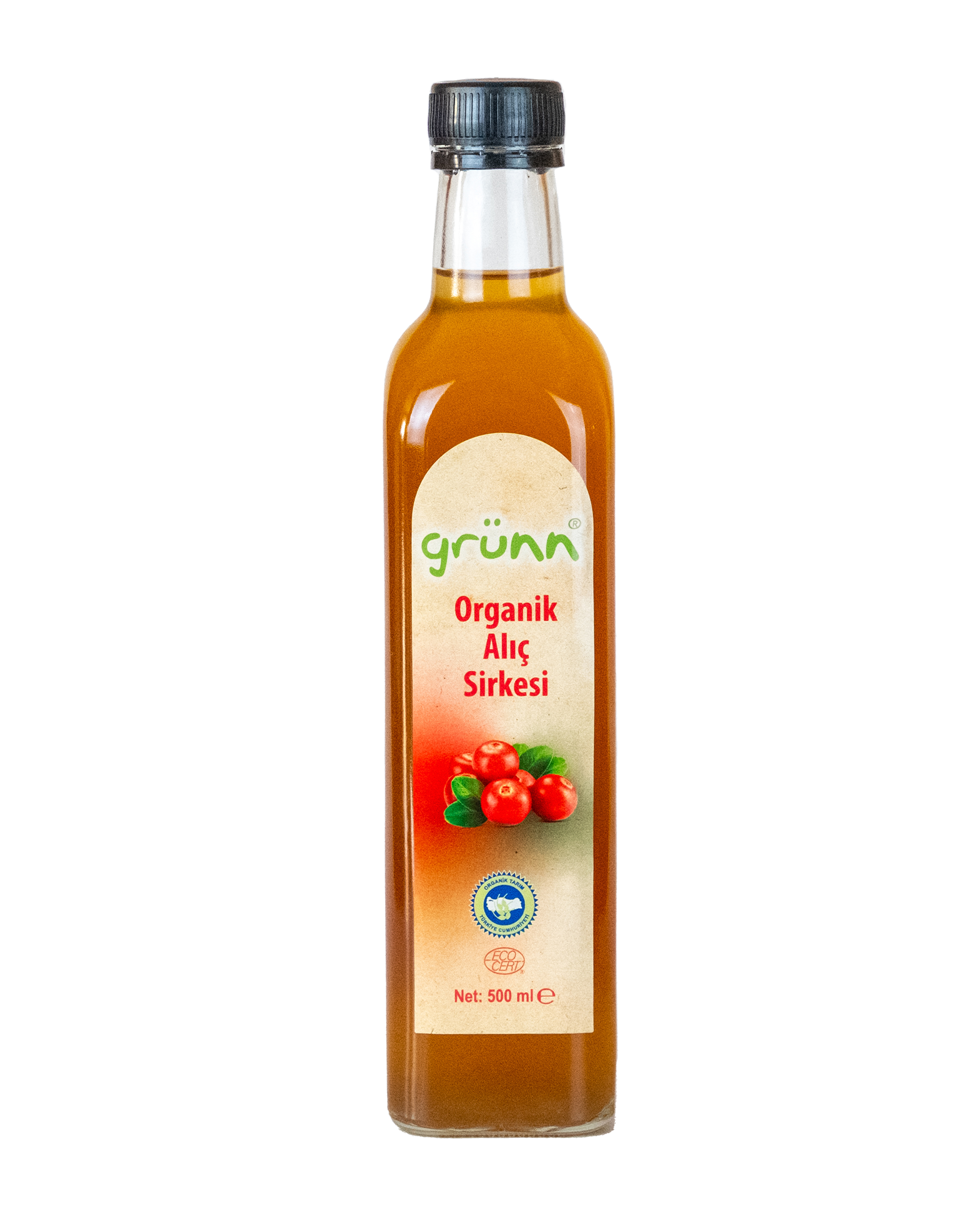 Grünn Organik Alıç Sirkesi 500 ml - 1