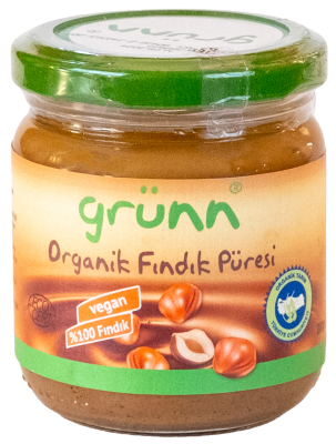 Grünn Organik Fındık Püresi 200 gr