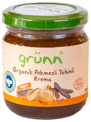 Grünn Organik Pekmezli Tahinli Krema 200 gr - 1
