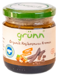 Grünn - Grünn Organik Keçiboynuzu Kreması Şeker İlavesiz 200 gr