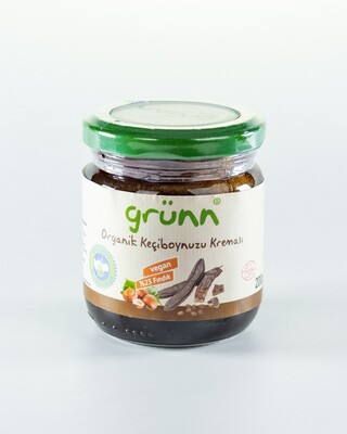 Grünn Organik Keçiboynuzu Pekmezli Fındık Kreması 200 gr