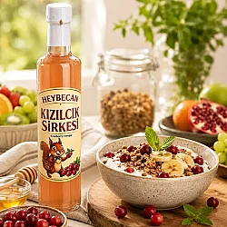 Heybecan Kızılcık Sirkesi 500 ml - 3