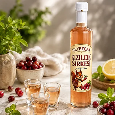 Heybecan Kızılcık Sirkesi 500 ml - 4