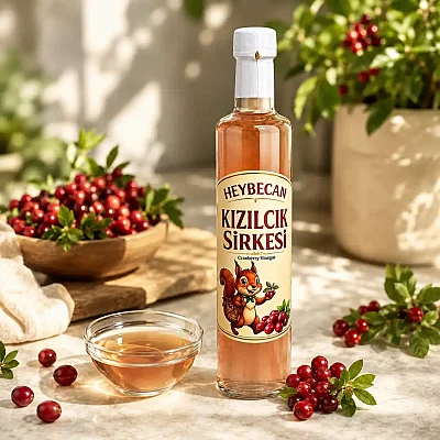 Heybecan Kızılcık Sirkesi 500 ml - 6