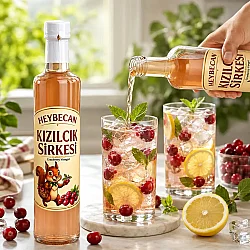 Heybecan Kızılcık Sirkesi 500 ml - 7
