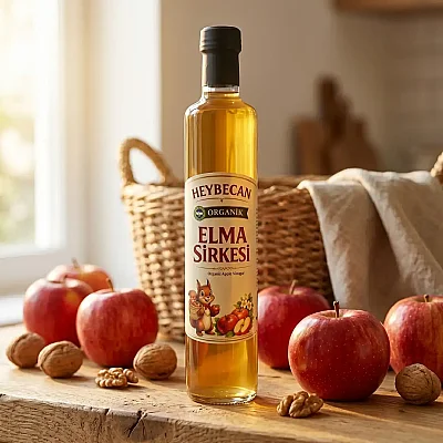 Heybecan Organik Elma Sirkesi 500 ml - 5