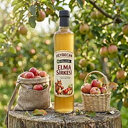 Heybecan Organik Elma Sirkesi 500 ml - 6