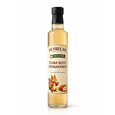 Heybecan Organik Elma Suyu Konsantresi 330 gr - 1