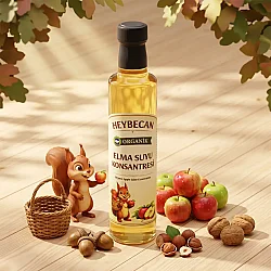 Heybecan Organik Elma Suyu Konsantresi 330 gr - 3