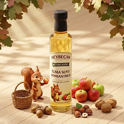 Heybecan Organik Elma Suyu Konsantresi 330 gr - 3