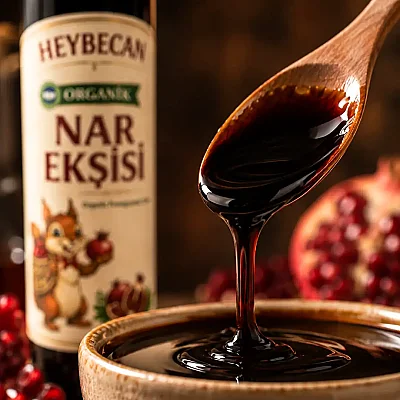 Heybecan Organik Nar Ekşisi 330 gr - 2