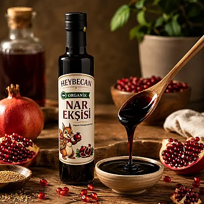 Heybecan Organik Nar Ekşisi 330 gr - 8