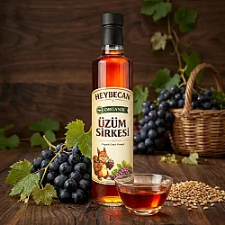 Heybecan Organik Üzüm Sirkesi 500 ml - 2