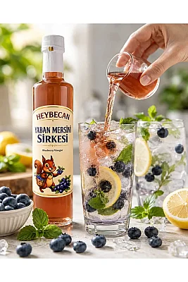 Heybecan Yaban Mersini Sirkesi 500 ml - 5