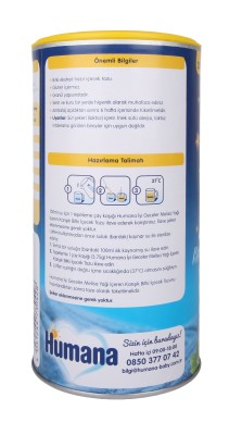 Humana İyi Geceler Melisa Yağı İçeren Karışık Bitki İçecek Tozu 200 g