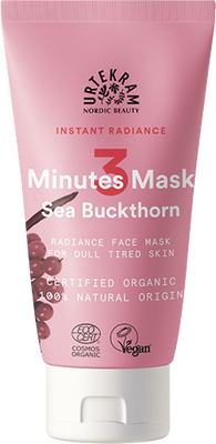 Urtekram Deniz İğdesi ve C Vitamini İçeren Anında Parlaklık Verici Maske - 75 ml