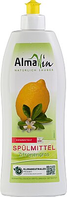 Organik Almawin Elde Bulaşık Yıkama Sıvısı - Limon Kokulu 500 ml - 1