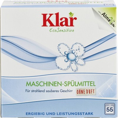 Klar Organik Bulaşık Makinası Deterjanı 1,375 kg.