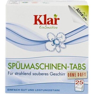 Klar Organik Bulaşık Makinesi Tableti 500 gr.