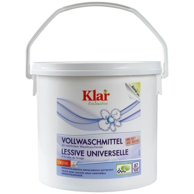 Klar Organik Çamaşır Makine Yıkama Tozu (Beyaz + Renkli) 4,4 kg