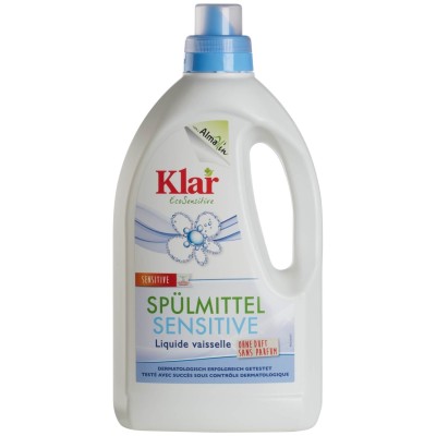 Klar Organik Elde Bulaşık Yıkama Sıvısı - Kokusuz 1,5 lt.