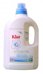 Klar - Klar Organik Elde Bulaşık Yıkama Sıvısı - Kokusuz 1,5 lt.