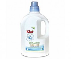 Klar - Klar Organik Elde Bulaşık Yıkama Sıvısı - Portakal Kokulu 1,5 lt.