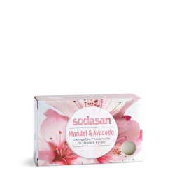 Sodasan - Sodasan Katı El ve Vücut Yıkama Sabunu - Badem & Avokado – 100 gr