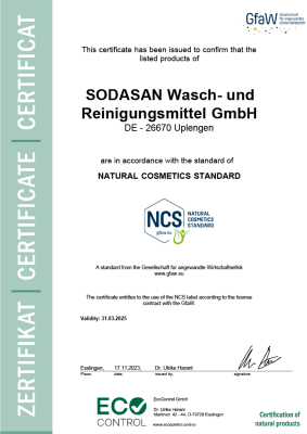 Sodasan Elde Bulaşık Deterjanı Hassas Ciltler İçin Kokusuz - 500 ml