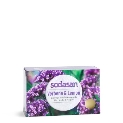 Sodasan Katı El ve Vücut Yıkama Sabunu - Mine Çiçeği & Limon – 100 gr - 1