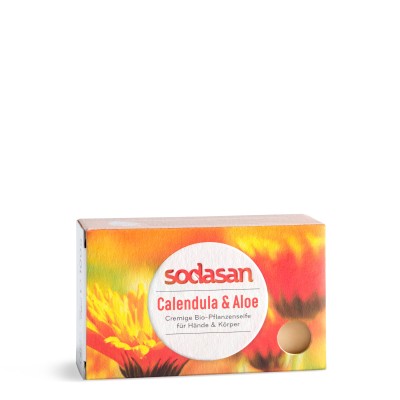 Sodasan Katı El ve Vücut Yıkama Sabunu  - Aynısefa ve Aloe Vera – 100 gr - 1