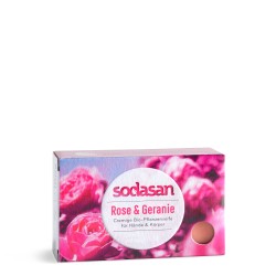 Sodasan - Sodasan Katı El ve Vücut Yıkama Sabunu - Gül & Itır – 100 gr